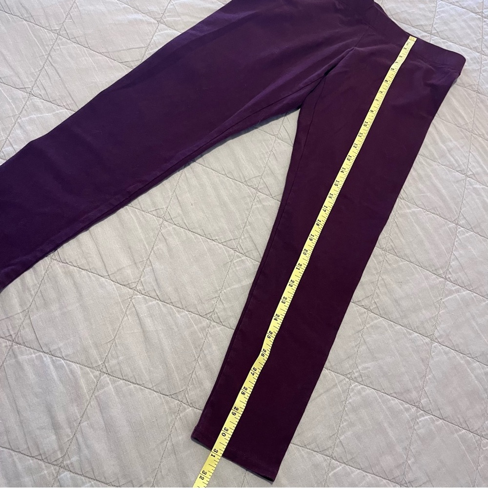 AERIE burgundy leggings - Picture 2 of 3